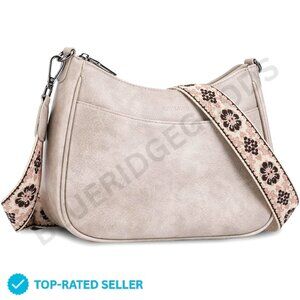 Brand New APHISON Bag Gray Patterned Strap Casual